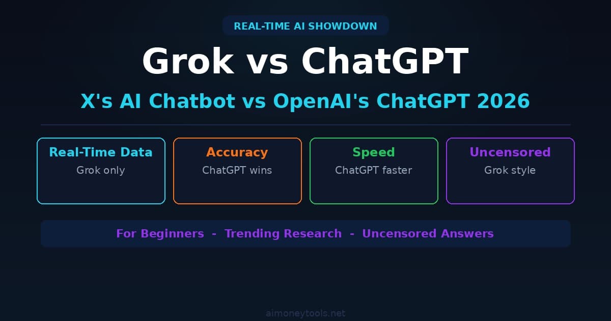 Grok AI vs ChatGPT 2026: What Beginners Need to Know