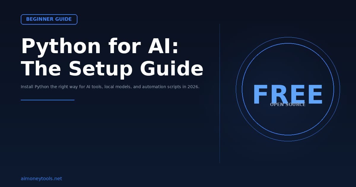 How to Install Python for AI in 2026: The Complete Beginner's Guide