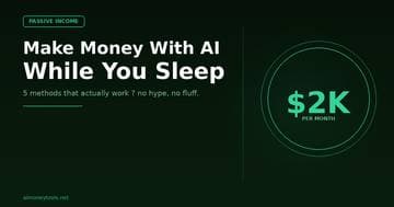 How to Make Passive Income With AI in 2026 (5 Methods That Actually Work)