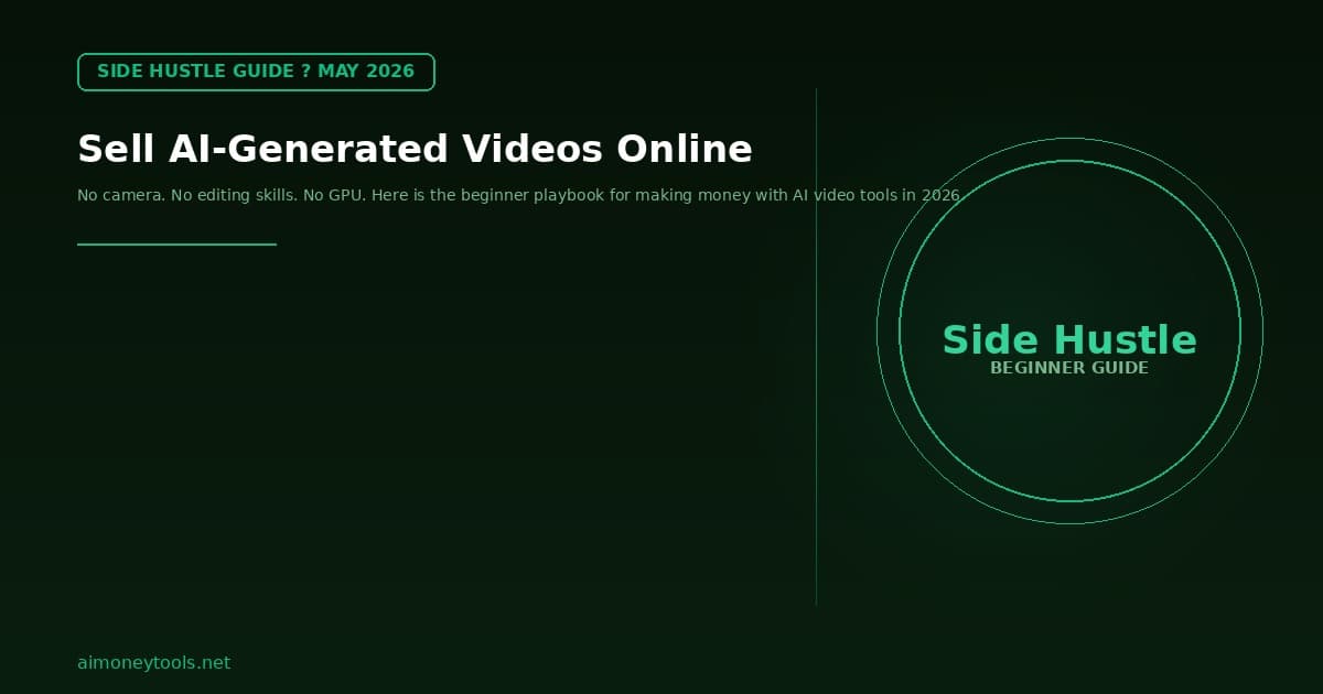 How to Make Money Selling AI-Generated Videos in 2026 (No Camera Required)