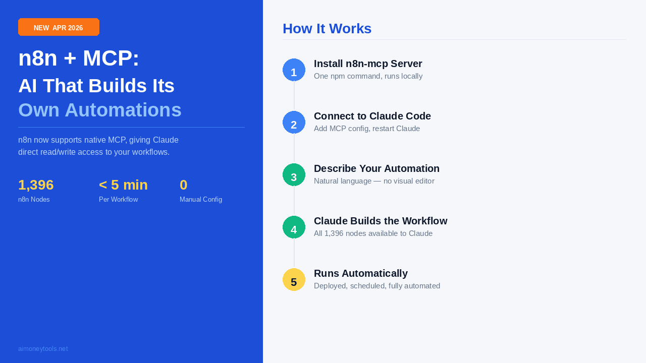 n8n MCP Integration: Let AI Build Your Automations (2026 Guide)